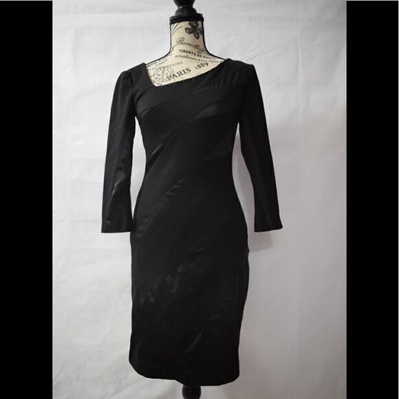 MAX AND CLEO by BCBG Black Dress 2 - Picture 7 of 8